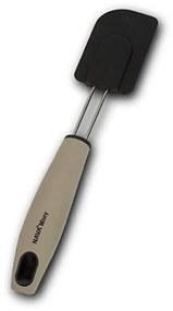 Σπάτουλα Μαρίζ Misty 10-111-014 25,5cm Beige-Black Nava Silicone