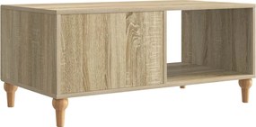 vidaXL Τραπεζάκι σαλονιού Sonoma Δρυς 90 x 50 x 40 cm