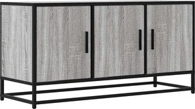 ντουλάπι τηλεόρασης vidaXL Γκρι Sonoma 100x35x50 cm