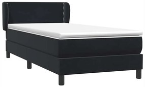 BOX SPRING ΚΡΕΒΑΤΙ ΜΕ ΣΤΡΩΜΑ ΜΑΥΡΟ 80X210 ΕΚ. ΒΕΛΟΥΔΙΝΟ 3317423