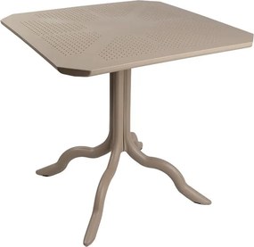 Τραπέζι Icon PP cappucino 80x80x74.5εκ 80x80x74.5 εκ.