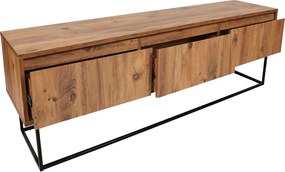 TV Stand Lupin 140 - Walnut Walnut
Black
