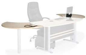Επιφάνεια επέκτασης Executive Dark Grey/Beech 120x80cm