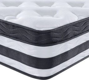 vidaXL Στρώμα με Pocket Springs Μεσαία 140x200 εκ.