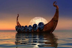 Εικονογράφηση Viking Boat 2, CoreyFord