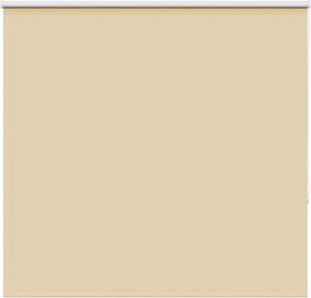 vidaXL Roller Blind Blackout Μπεζ 160x130 cm Πλάτος υφάσματος 156,6cm