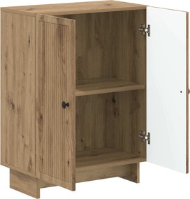 vidaXL Ντουλάπι Αποθήκευσης Μπάνιου EDE Artisan Δρυς 59,5 x 31 x 80 εκ