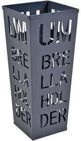 Ομπρελοθήκη 828098 21x21x50cm Grey Ankor Metal