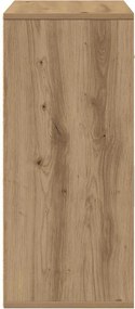vidaXL Πλαϊνό γραφείο Artisan Oak 60 x 31 x 70 εκ Επεξεργασμένο Ξύλο