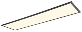 Φωτιστικό Οροφής - Πλαφονιέρα Beta R67661232 119,5x29,5x5,5cm SMD-LED 3600lm  Black RL Lighting