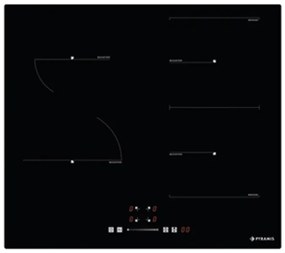 Επαγωγική εστία αφής χωρίς πλαίσιο Pyramis PHI62432FMB