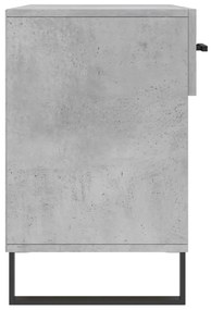 vidaXL Παπουτσοθήκη Γκρι Σκυρ. 102x35x55 εκ. από Επεξεργασμένο Ξύλο
