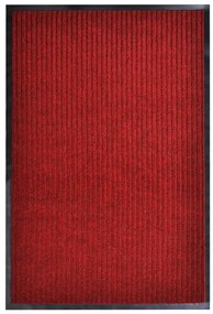 vidaXL Πατάκι Εισόδου Κόκκινο 120 x 220 εκ. από PVC
