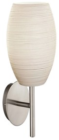 Φωτιστικό Τοίχου - Απλίκα 97588 Beige Batista 3 Eglo Μέταλλο,Γυαλί