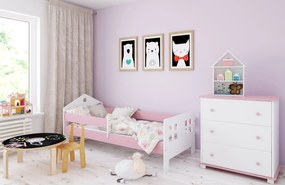 Συρταριέρα  με  Αλλαξιέρα  Classic Pink  83x48x87cm  BC20020 BabyCute