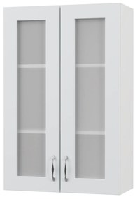 Modest Πάνω Ντουλάπι-Βιτρίνα Λευκό 60x30x92εκ GR-101-00190