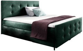 Επενδυμένο κρεβάτι Viena-Prasino-120 x 200