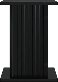 vidaXL Βάση φυτών 2 pcs Μαύρο 30,5 x 30 x 43 εκ Επεξεργασμένο Ξύλο