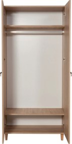 Διφυλλη Ντουλαπα Δρυς Sonoma STIL 52x90x192