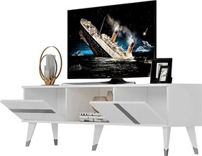 Stewehome Έπιπλο τηλεόρασης με ντουλάπι 150x30x45 cm