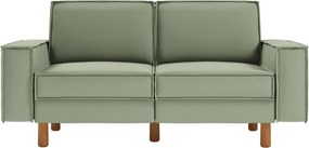 2-Seat Sofa Sparrow 2 - Sea Green, Walnut Sea Green
Walnut