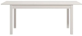 Τραπέζι Τραπεζαρίας Επεκτεινόμενο Narvic Λευκό 160(200)x80x77 εκ.
