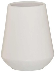 Ποτήρι Οδοντόβουρτσας Conical 9x10,8cm White Sealskin Porcelain