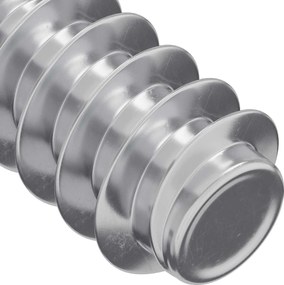 vidaXL Βίδα 2 pcs Ασημί M6 x 12 mm Σίδερο