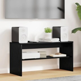 vidaXL Ντουλάπι TV Μαύρη Οξυά 80 x 30 x 40 εκ Επεξεργασμένο ξύλο