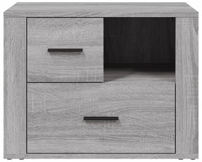 vidaXL Κομοδίνο Γκρι Sonoma 60x36x45 εκ. από Επεξεργασμένο Ξύλο