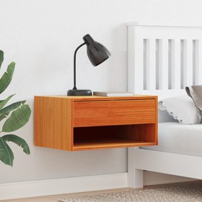 vidaXL Κομοδίνο 2 pcs Καφέ κεριού 50 x 32.5 x 24 εκ Μασίφ ξύλο πεύκου