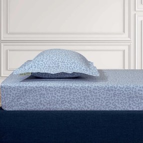 Σεντόνι 2288 Με Λάστιχο Baby Blue Greenwich Polo Club Μονό 100x235cm Βαμβάκι-Πολυέστερ