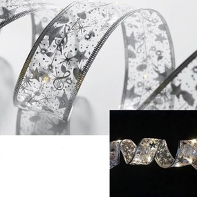 Χριστουγεννιάτικη Κορδέλα με Ενσωματωμένο Φωτισμό 50Led 5m - Christmas Ribbon with Lighting-201215-201215