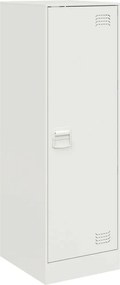 vidaXL Μπουφές Λευκός 34,5x39x107 εκ. από Ατσάλι