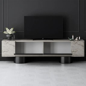 Έπιπλο τηλεόρασης Haven travertine 180x30x50εκ