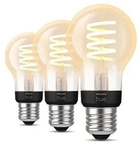 Έξυπνη Λάμπα Led 3xΕ27 7W Α60 Hue W Σετ 929002477504 Philips 929002477504