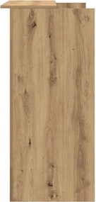 vidaXL Γραφείο υποδοχής 100x50x103,5 εκ. Επεξεργασμένο Ξύλο