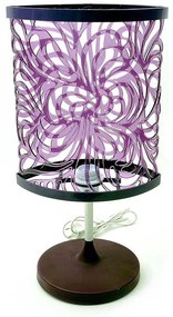 Επιτραπέζιο Φωτιστικό Decolight Μώβ 30x55x77 εκ. 30x55x77 εκ.