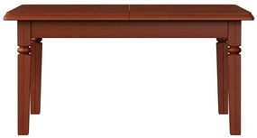 Τραπέζι Boston A110, Καστανό, Καρυδί, 78x100x160cm, 68 kg, Επιμήκυνση, Ινοσανίδες μέσης πυκνότητας, Φυσικό ξύλο καπλαμά, Ξύλο | Epipla1.gr