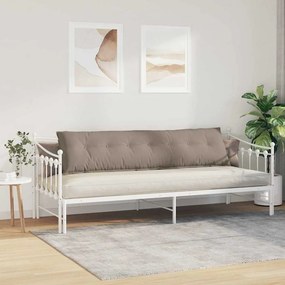 vidaXL Μαξιλάρι Πλάτης Taupe 200 x 50 εκ. Ύφασμα Μικροΐνας