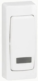 Μπουτόν Α/Ρ Φωτεινό Λευκό Oteo 086087 Legrand-86087-Λευκό 086087