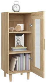 vidaXL Ντουλάπι Sonoma Δρυς 34,5x34x90 εκ. από Επεξεργασμένο Ξύλο