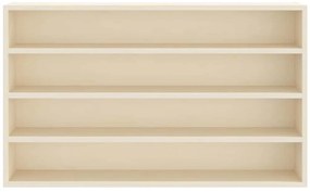 vidaXL Ξύλινη βιτρίνα συλλεκτών Καφέ 60 x 8.5 x 37 εκ. Κόντρα πλακέ