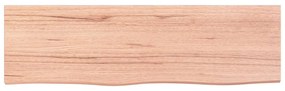 vidaXL Πάγκος Μπάνιου Αν. Καφέ 100x30x(2-4) εκ. Επεξεργ. Μασίφ Ξύλο