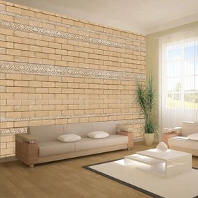 Φωτοταπετσαρία - Brick with ornaments 300x210