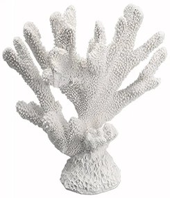Διακοσμητικό Κοράλλι PC Λευκό Art Et Lumiere 35x20x30εκ. 20141