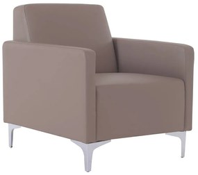 STYLE Πολυθρόνα Σαλονιού Καθιστικού, Pu Cappuccino  64x71x72cm Ε948,141