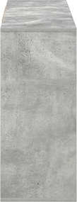 vidaXL Ντουλάπι Γκρι Σκυροδέματος 120x30x75 εκ. Επεξεργασμένο Ξύλο