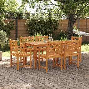 vidaXL Καρέκλες Κήπου 2 τμχ 56x56x90 εκ Μασίφ Ξύλο Ακακίας