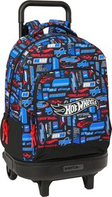 Σχολική Τσάντα Hot Wheels Πολύχρωμο 33 x 45 x 22 cm